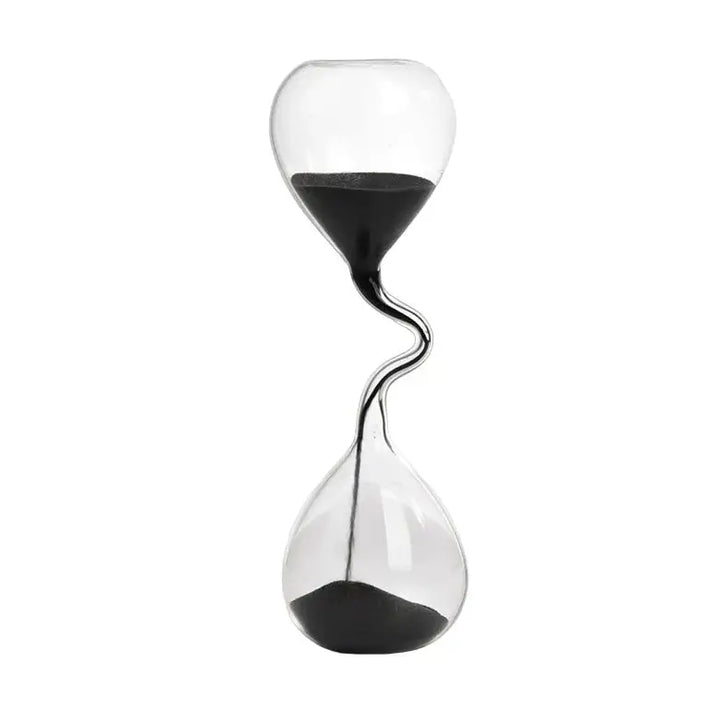 Stylish irregular shape hourglass for modern home decor