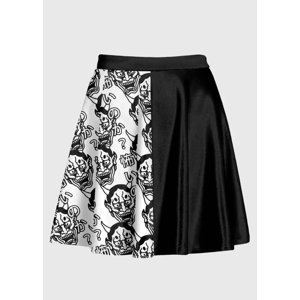 Japanese hannya gothic skirt - s-l