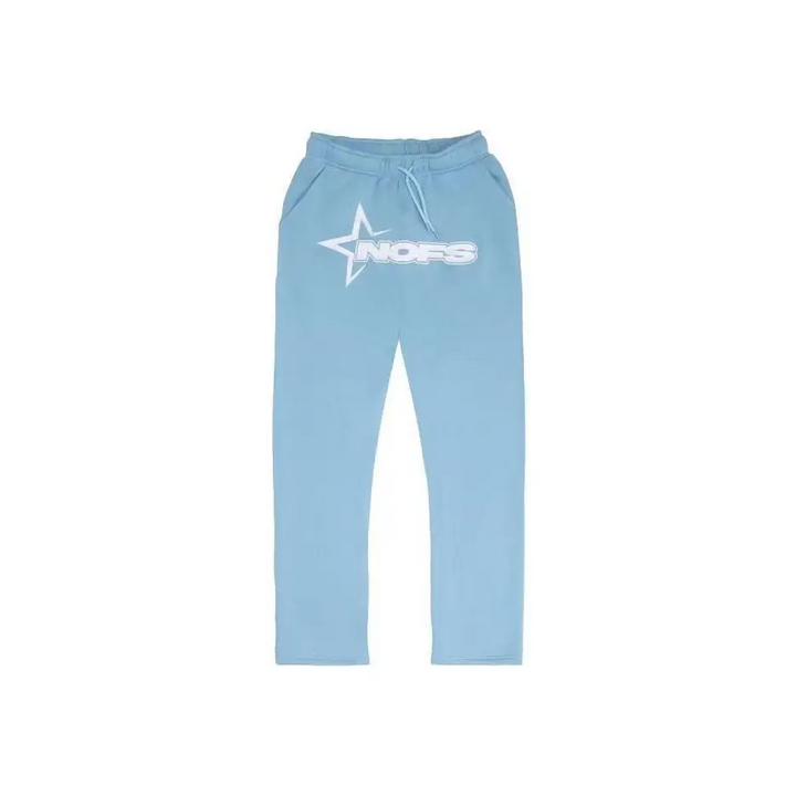 Jogging rappeur y2k - m / pantalon bleu ciel