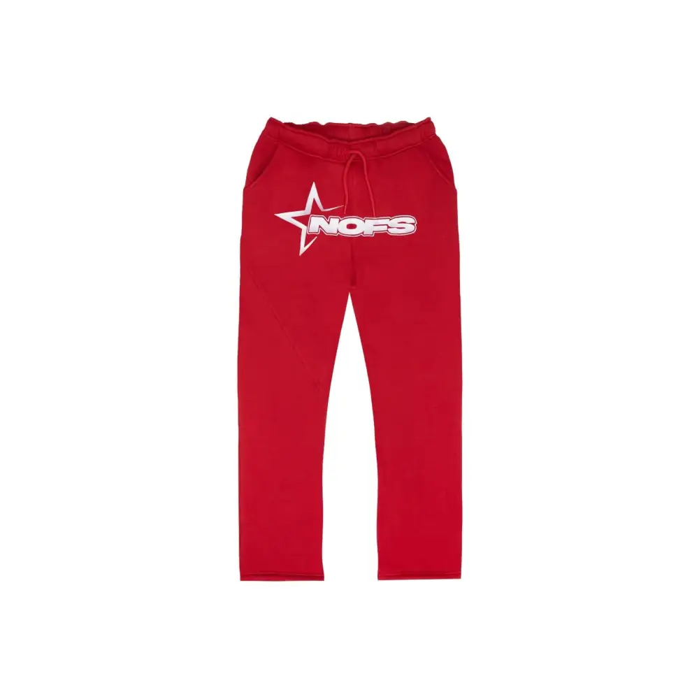 Jogging rappeur y2k - m / pantalon rouge