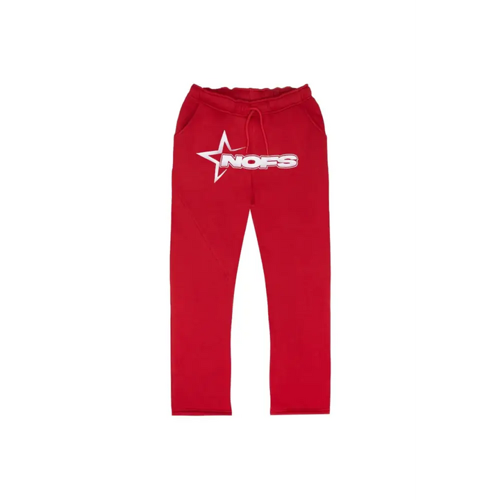 Jogging rappeur y2k - m / pantalon rouge