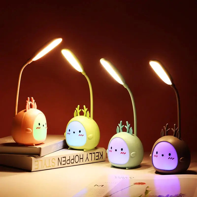 Kawaii desk lamp for stylish study and bedside illumination