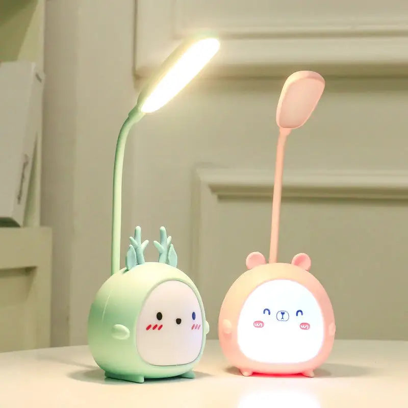 Kawaii desk lamp for stylish study and bedside illumination