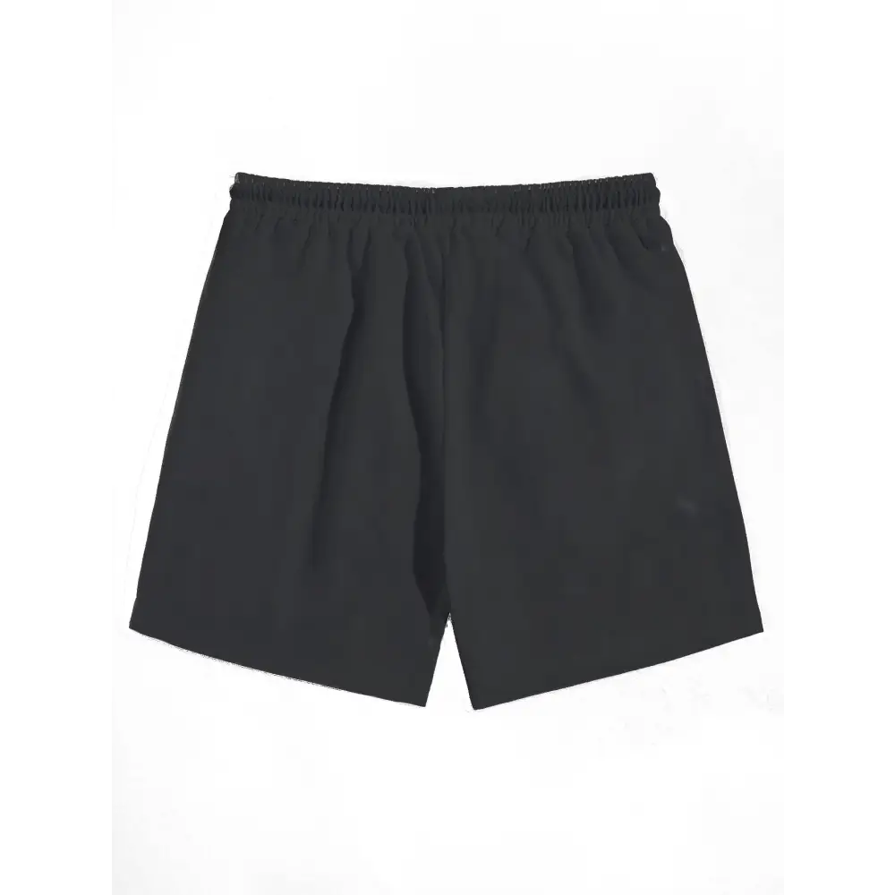 Soft fabric unisex shorts in y2k style with drawstring waist - men’s mid-length casual (l50)