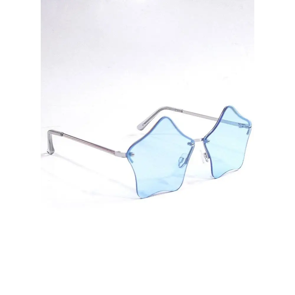 Kawaii pop star glasses for a stylish celebrity look from control clothing - blue - women sunglasses