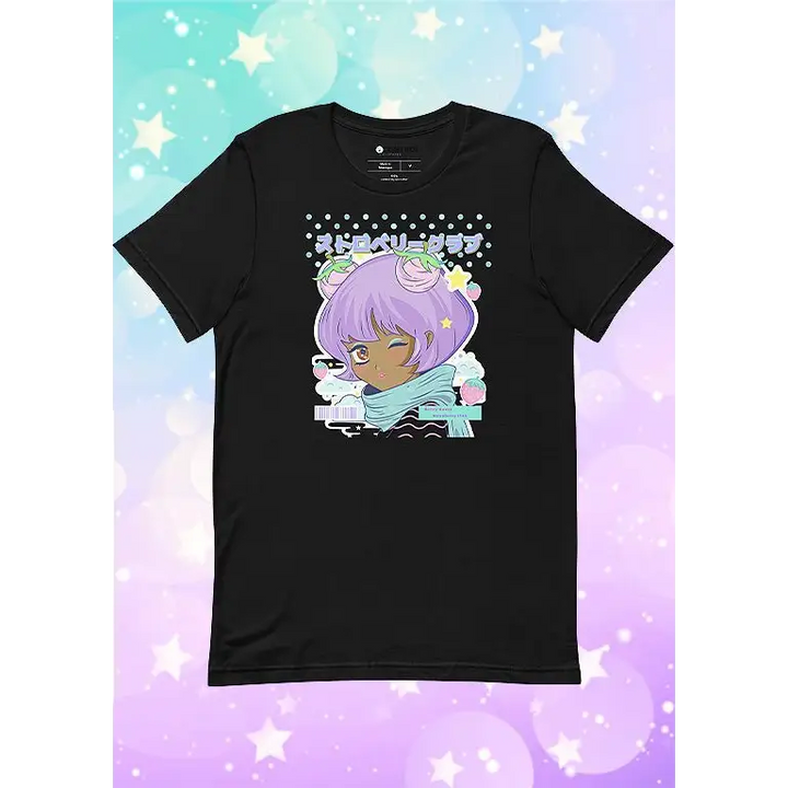 Kawaii anime t-shirt for y2k style lovers - t-shirts