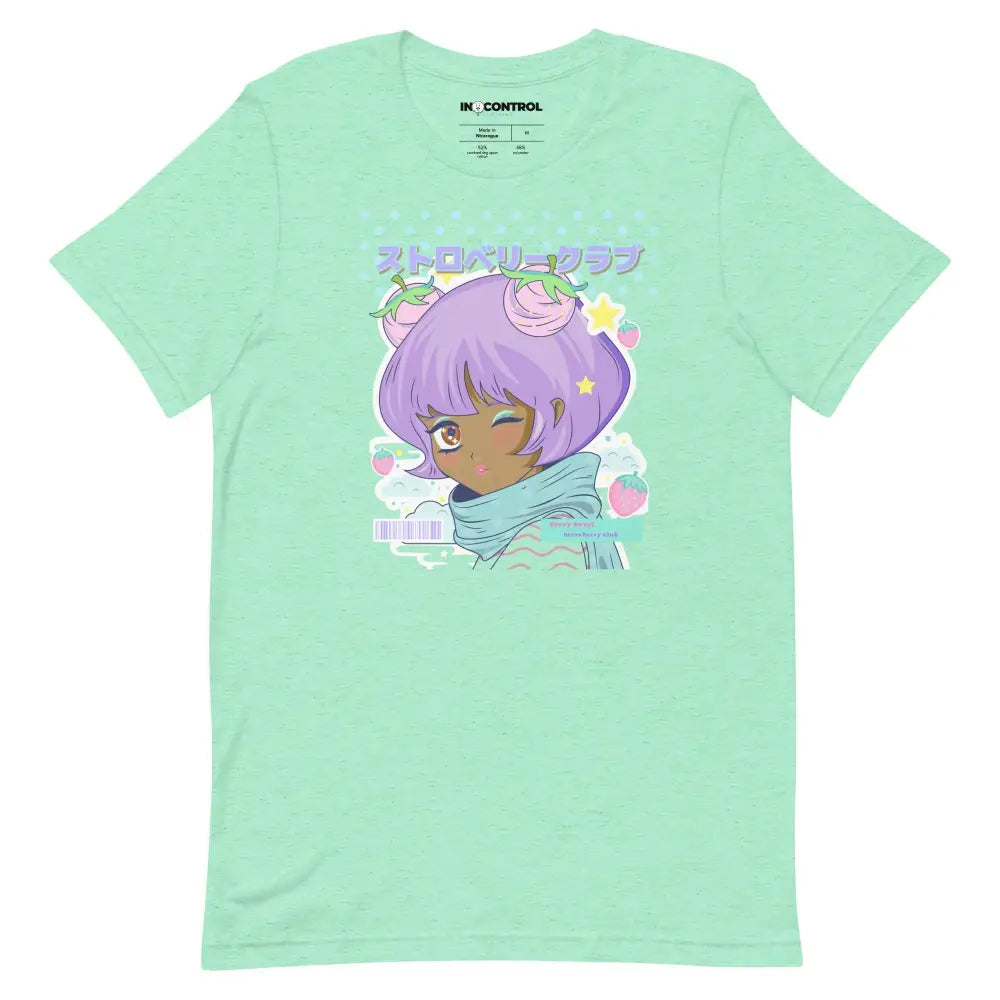 Kawaii anime t-shirt for y2k style lovers - t-shirts