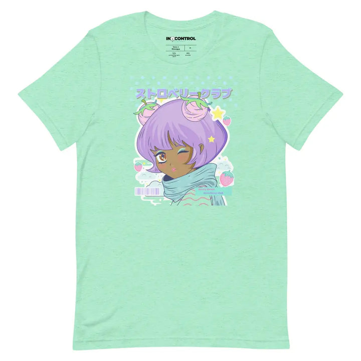 Kawaii anime t-shirt for y2k style lovers - t-shirts