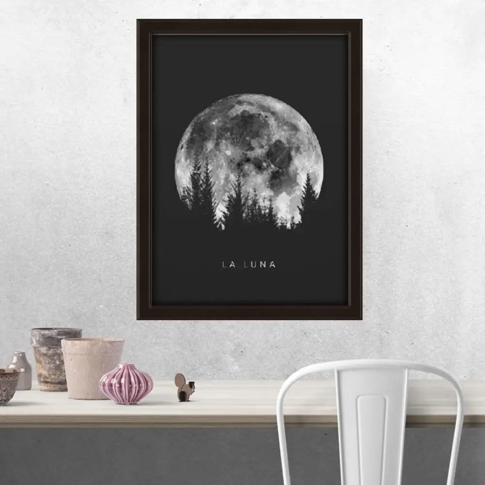 Aesthetic la luna poster for y2k room decor