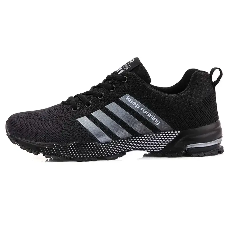Y2k gradient color lightweight sneakers for streetwear style - black / 35