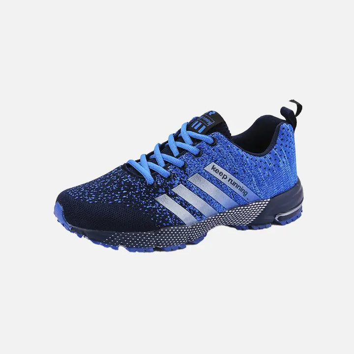 Y2k gradient color lightweight sneakers for streetwear style - blue / 35