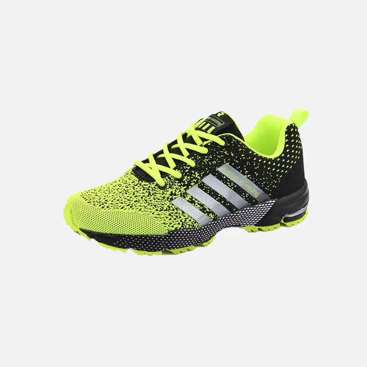 Y2k gradient color lightweight sneakers for streetwear style - green / 35