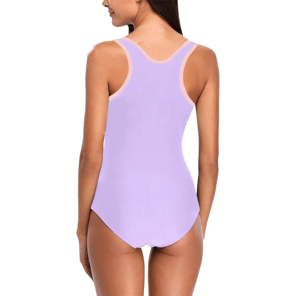 Y2k style full zip jacket with stretchy fabric and hygienic liners - vest one piece swimsuit (s04)