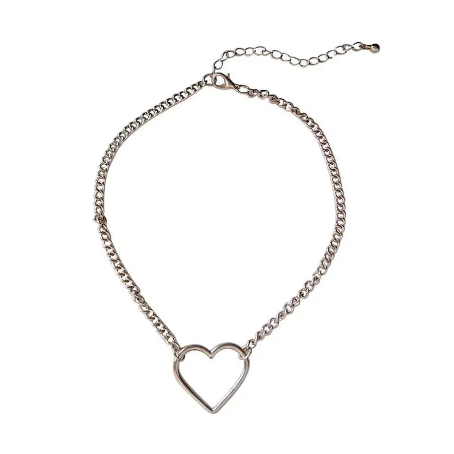 Love bites chain choker - necklace