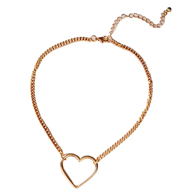 Love bites chain choker - necklace