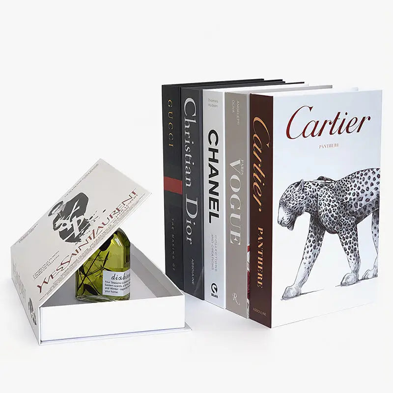 Luxury book box decor for stylish home aesthetics