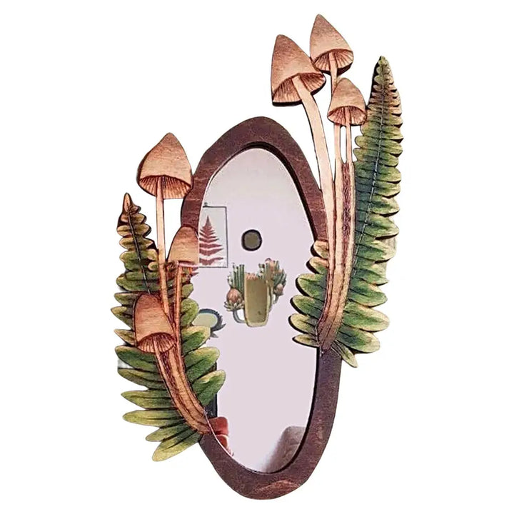 Magic mushroom mirror for a transformative room experience - b