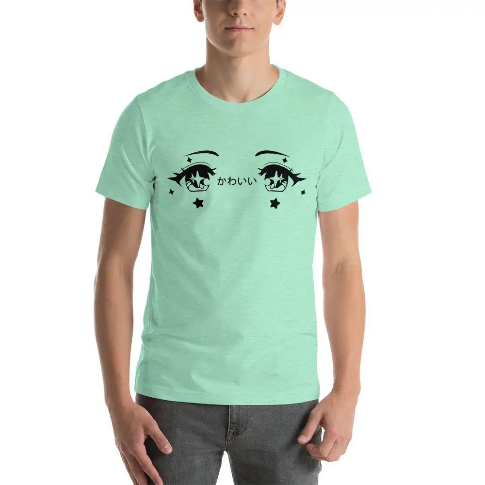 Soft and lightweight y2k t-shirt for comfortable style - heather mint / s