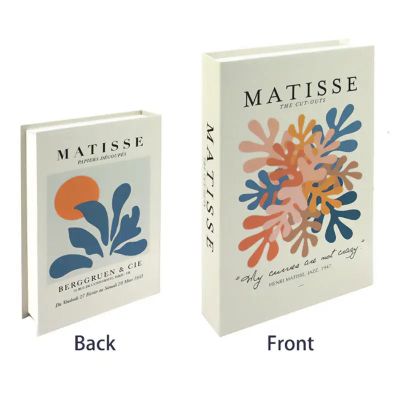 Matisse book box decor for stylish bedroom accents - c