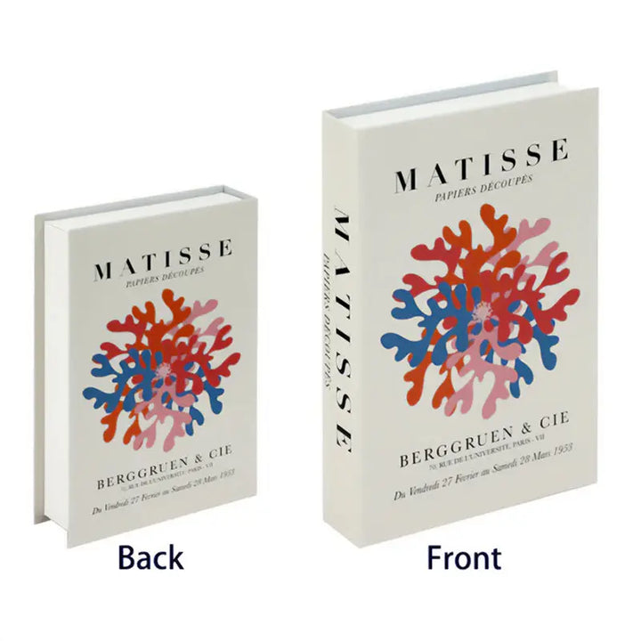 Matisse book box decor for stylish bedroom accents - d