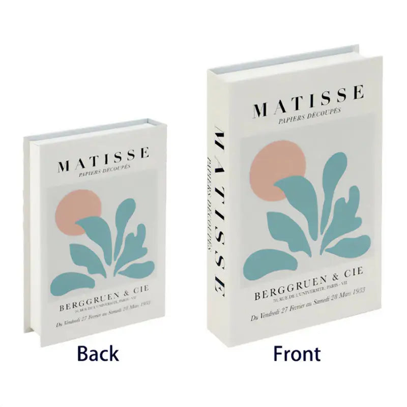 Matisse book box decor for stylish bedroom accents - h