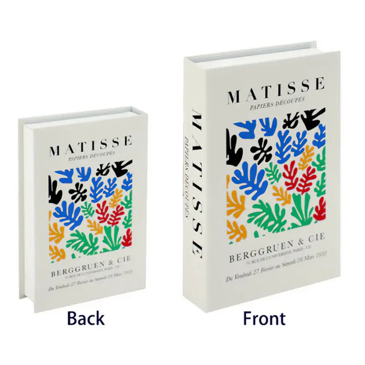 Matisse book box decor for stylish bedroom accents - j