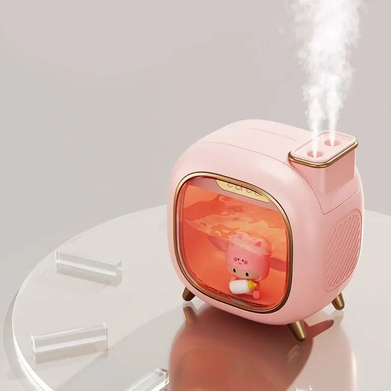 Mini kawaii humidifier for cute and cozy personal spaces