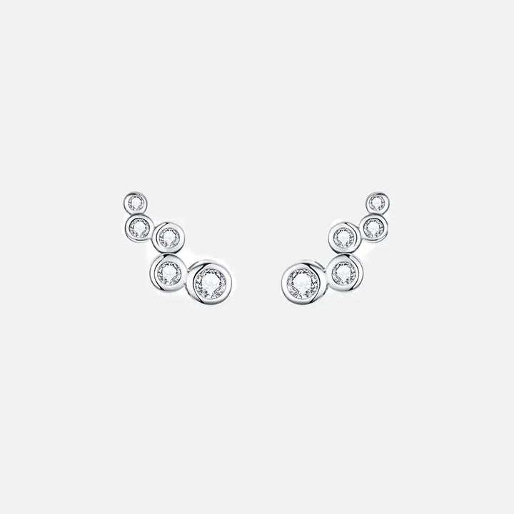 Minimalist 925 sterling silver earrings y2k - 18