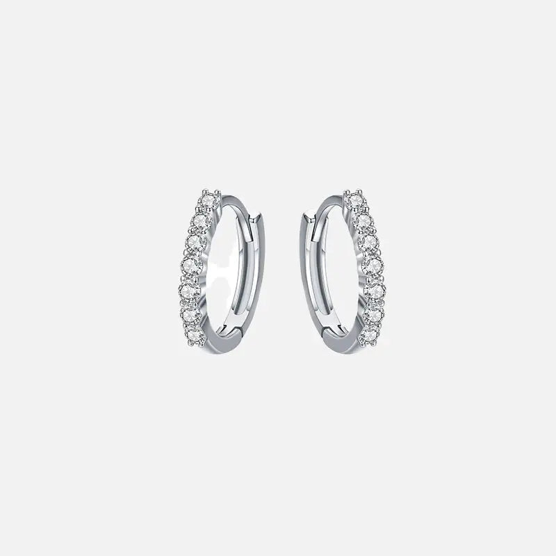 Minimalist 925 sterling silver earrings y2k - 2