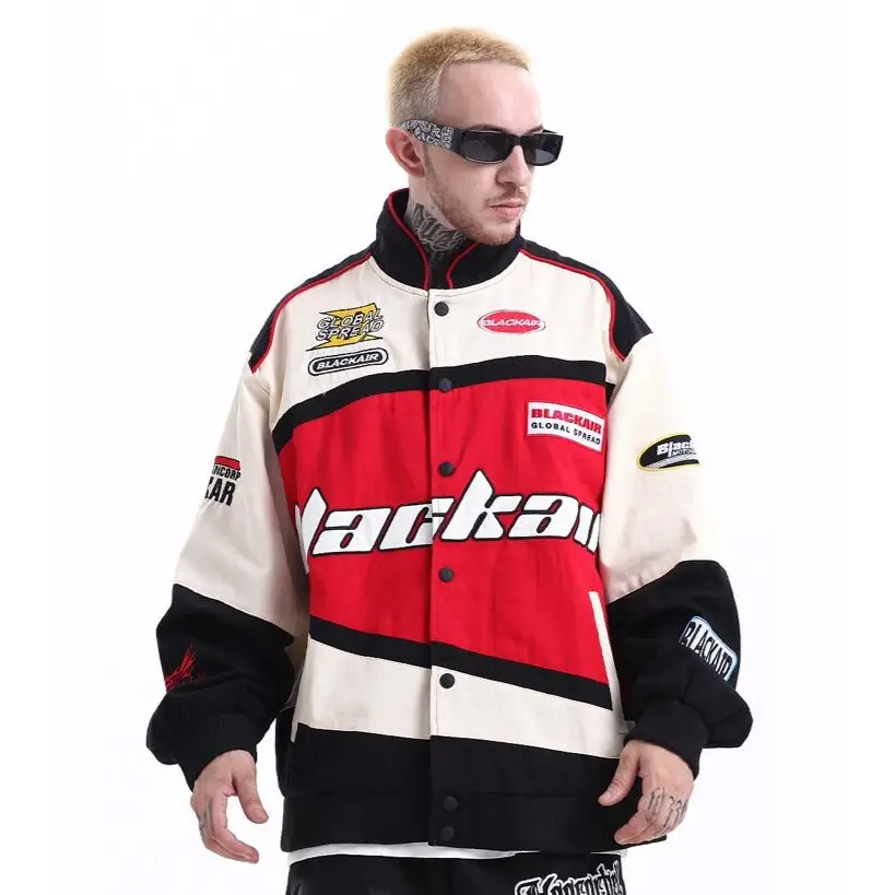Motorsports varsity jackets y2k