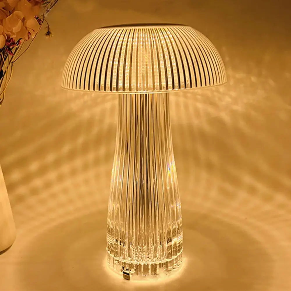 Aesthetic mushroom bedside lamp with 16 color variations