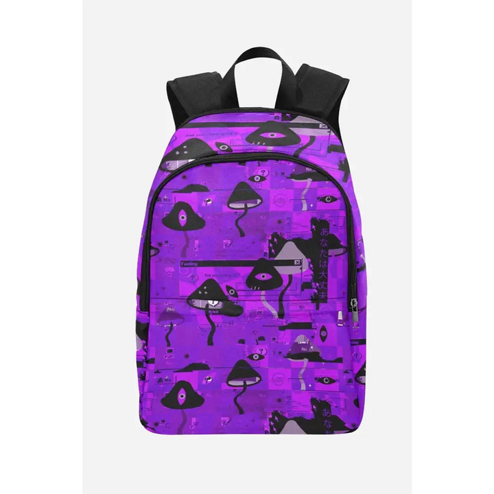 Mushroom virus backpack - one size / purple