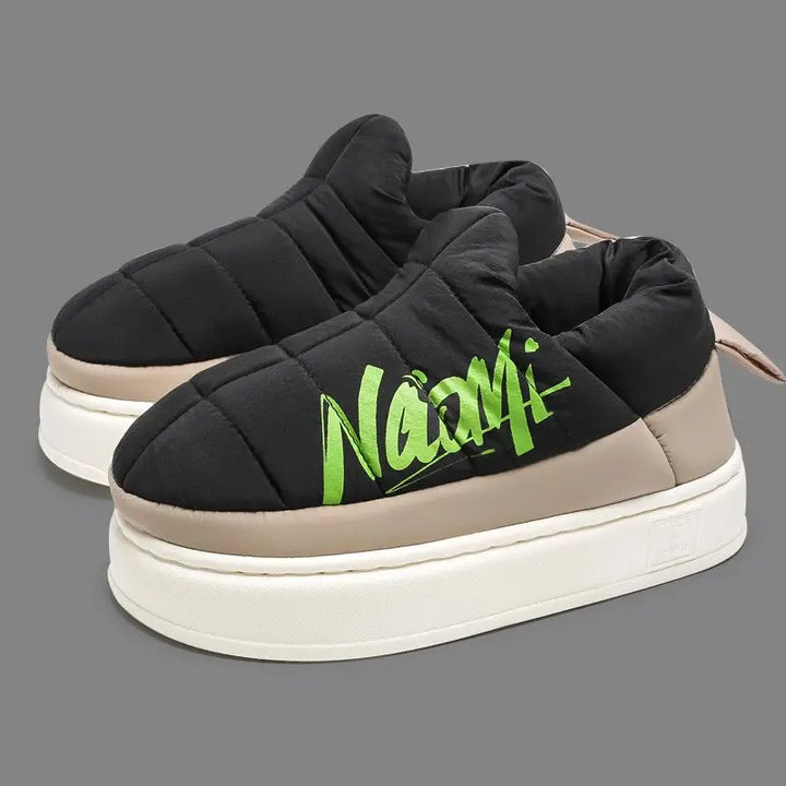 Naomi y2k slippers for your streetwear collection - black / 36/37 (insole 23.5cm)