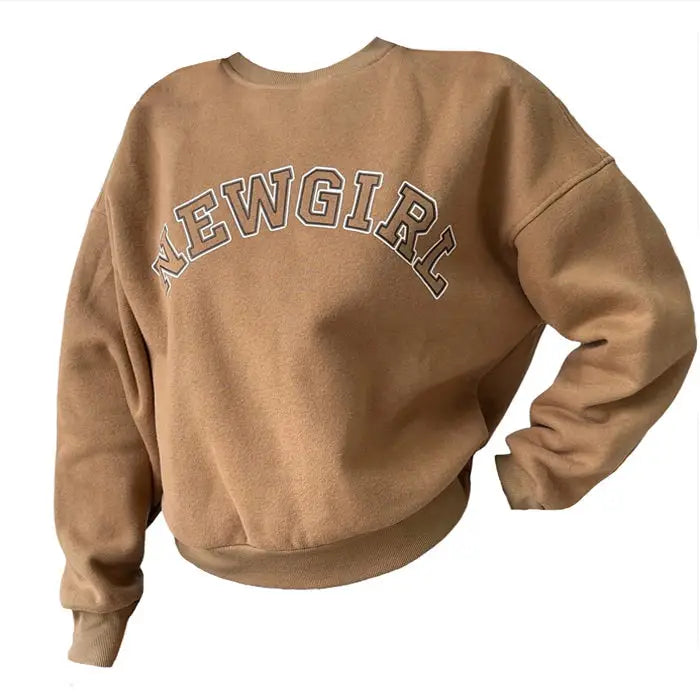 New girl vintage sweatshirt - sweatshirts