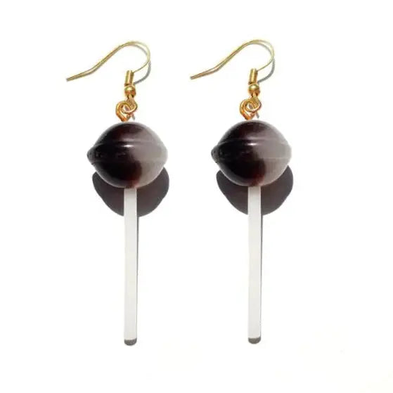 No sugar needed drop earrings - earrings