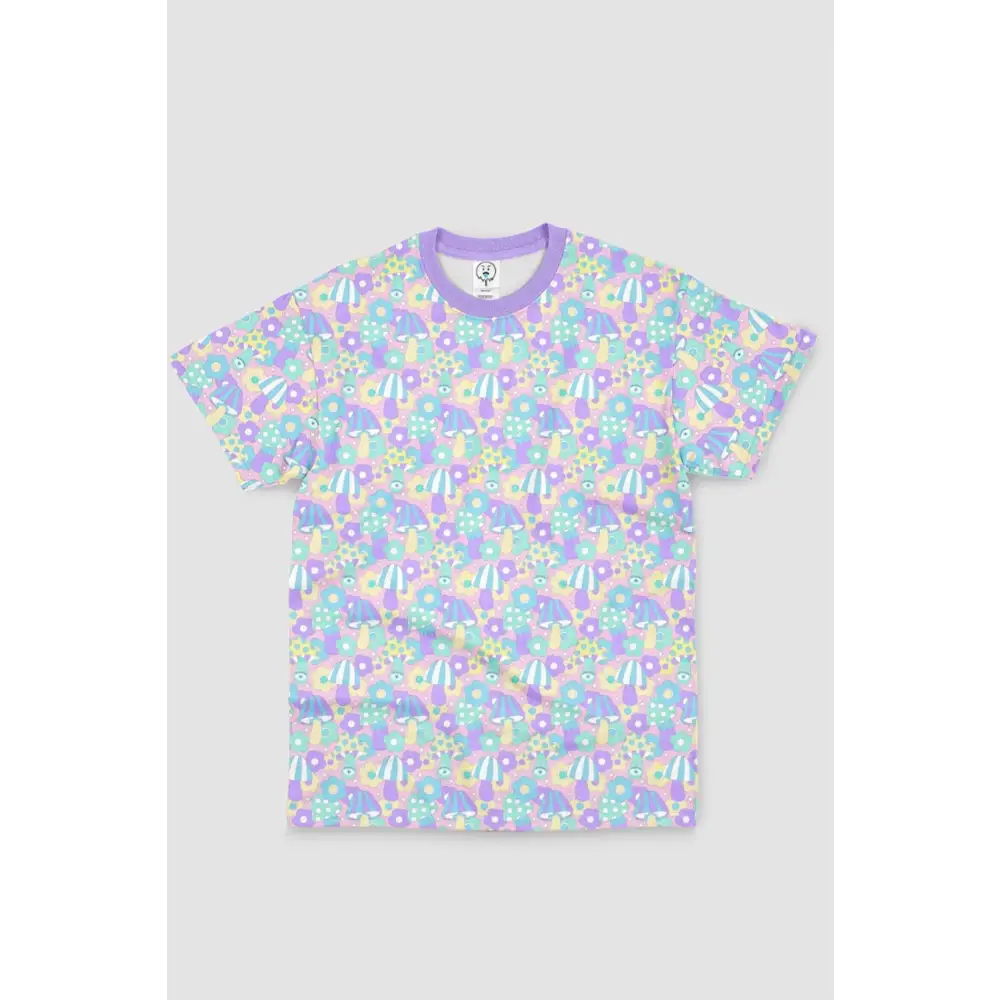 Pastel mushroom unisex t-shirt - s - t-shirt