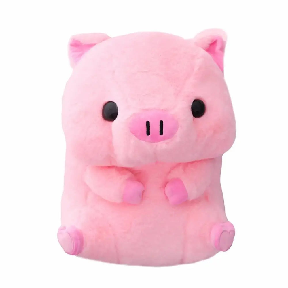 Pink piggy plushy for kawaii and anime aesthetic styles