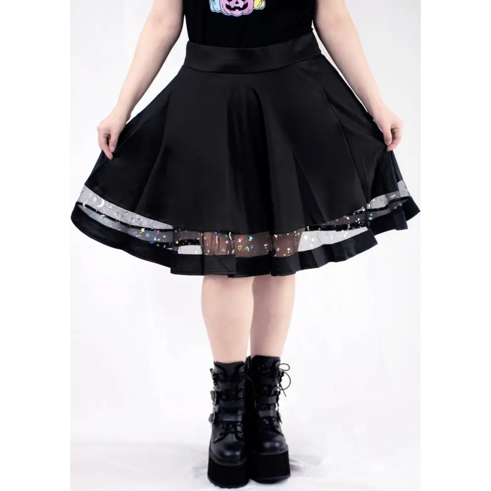 Plus size mystic nightfall skirt - 1x