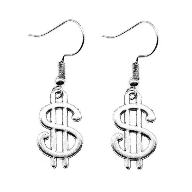 Pocket money earrings - standart / silver - earrings