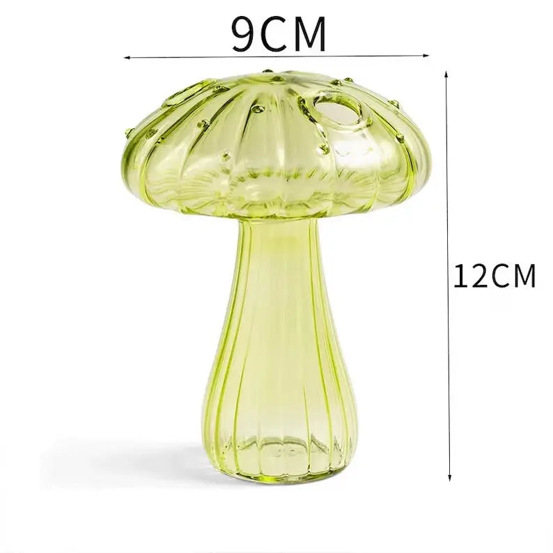 Poisonous mushroom vase for unique room decor