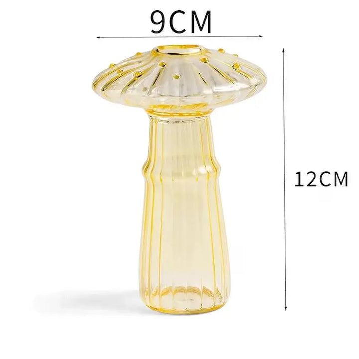 Poisonous mushroom vase for unique room decor - c