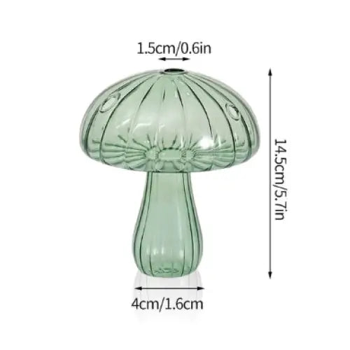 Poisonous mushroom vase for unique room decor - f