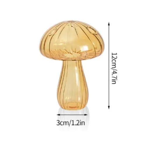 Poisonous mushroom vase for unique room decor