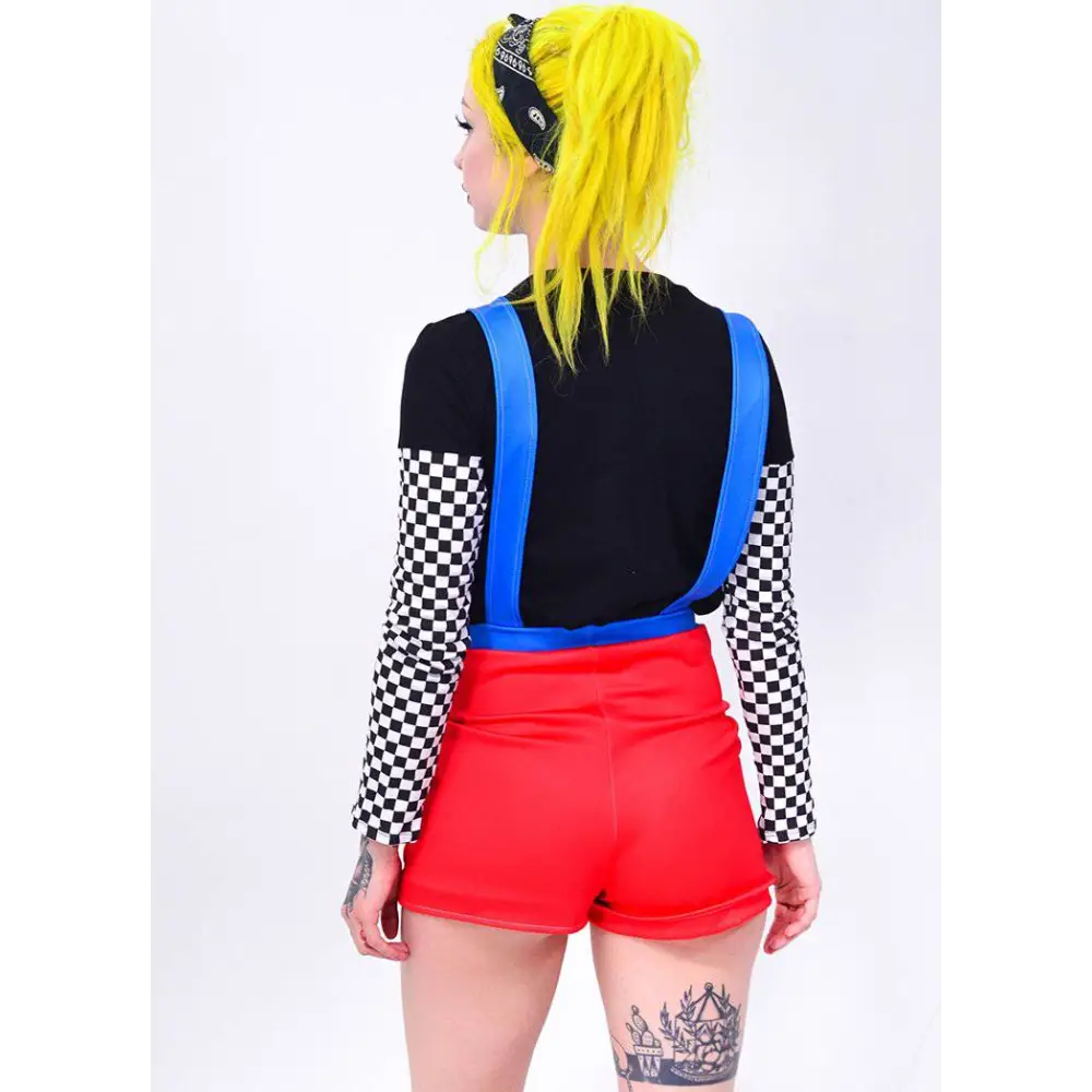 Primary color overalls - women overalls