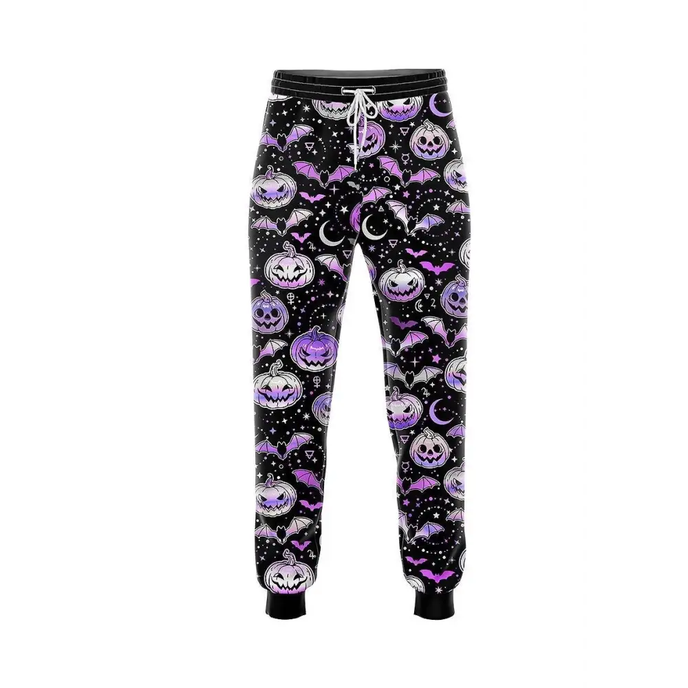 Pumpkin spooky fun joggers - small - men pants