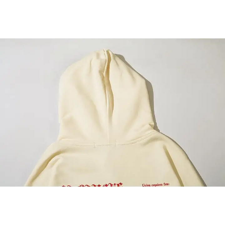 Red moon hoodie y2k - hoodies