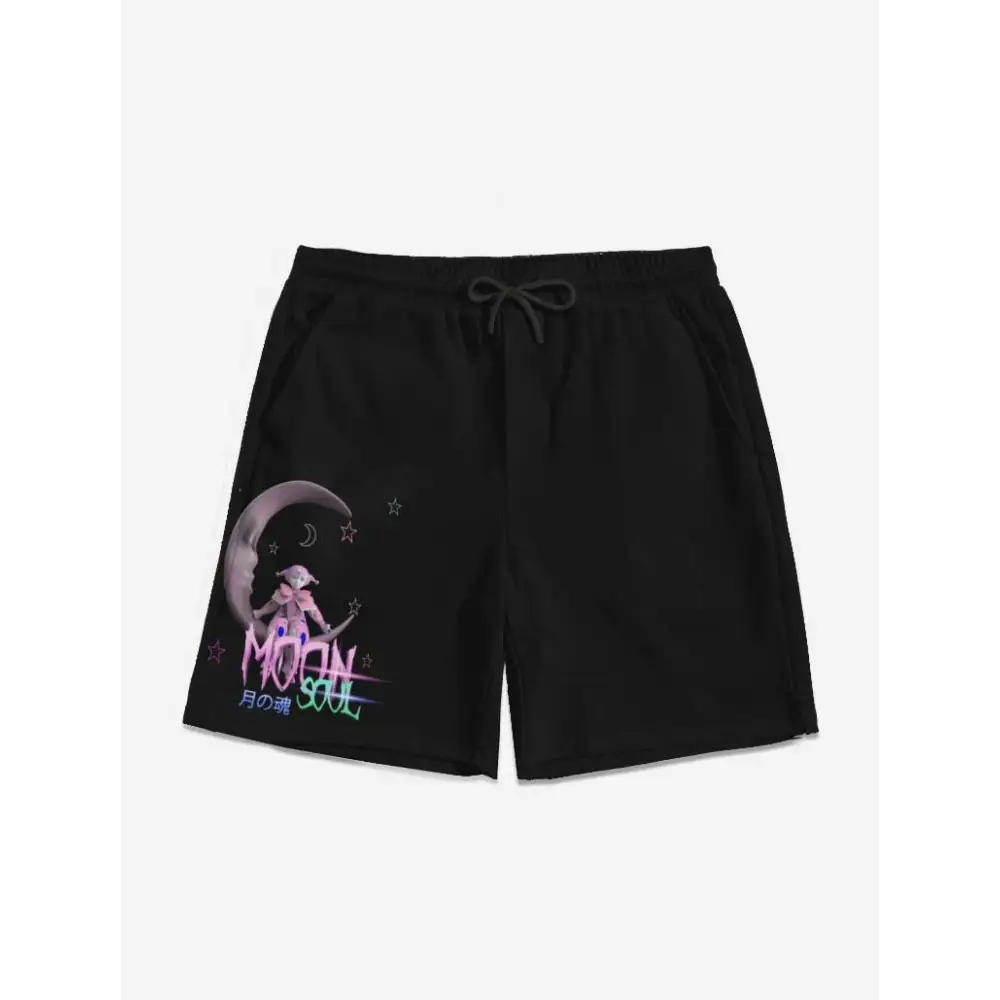 Retro dreamcore aesthetic shorts - men’s mid-length casual (l50)