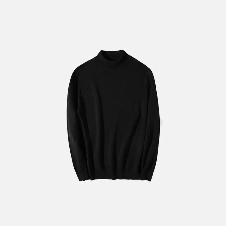 Retro loose knitted jacket y2k - black / m - jackets