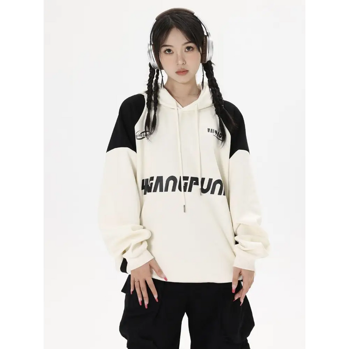 Retro sports hoodie y2k - hoodies