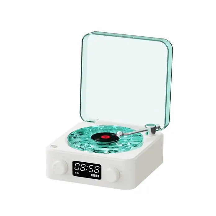 Retro white noise speaker for better sleep and relaxation - blue